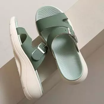 New Women s Slippers Wedge Thick Sole Open Toe Fashion Casual Indoor and Outdoor Beach Sandals 35