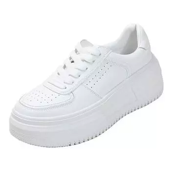 New women s white shoes women s ins tide summer breathable versatile women s shoes niche sports and leisure board shoes 35
