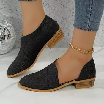 НОВЫЕ Женские Весенние Туфли Балетки Слипоны Натуральная Кожа Большой Размер 41 42 43 Острый Носок Женские Лоферы 36