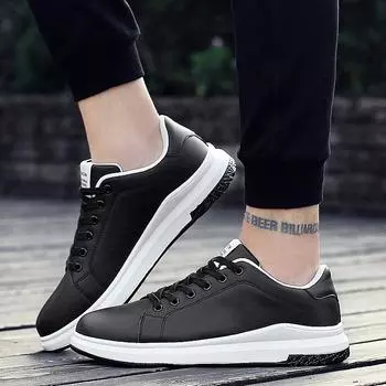 New Women White Sneakers Shoes Woman Autumn Women Fashion New Design Lace Up Comfortable Women s Flat Casual Shoes 35 белый