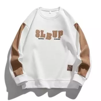 New Year Round Sweater Men s Autumn and Winter Large-size Printed Sweater Men s Top M