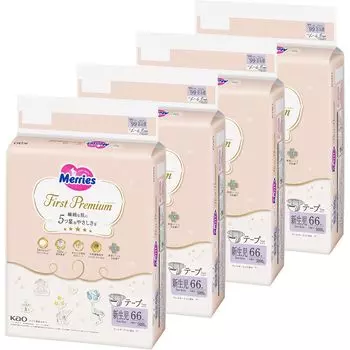 Newborn First Premium для новорожденных до 264 листов x [Размер ленты] Mary s (5000г новорожденный) (66 4) [Элемент дела]
