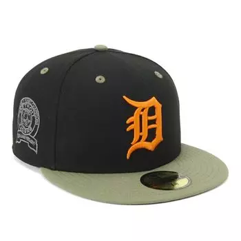 newera Cap 59FIFTY 70922836 NER36C8273 MLB Detroit Tigers DET Black Black SIDE PATCH SNEAKERS ONSPOTZ Custom Made Hat Gokyu Fifty 5950 Side Patch