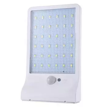 Newest 450LM 36 LED Solar Power Street Light PIR Motion Sensor Lamps Garden Security Lamp Outdoor Street Waterproof Wall Lights Black Body