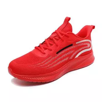 Новейшие мужские повседневные кроссовки большого размера, модные легкие мужские кроссовки с толстой подошвой, сетчатая поверхность, дышащие мужские мокасины для бега 40