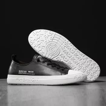 Новейшие мужские кроссовки из натуральной кожи, весна-осень, мужская повседневная обувь, модная мужская обувь для ходьбы, дизайнерские туфли на плоской подошве из натуральной кожи 42