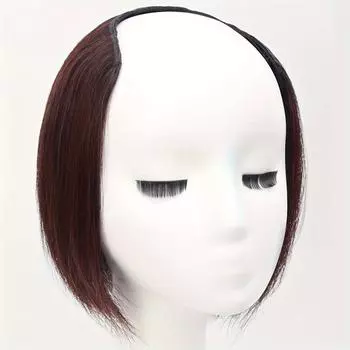 Невидимая и дышащая цельная подушечка для волос U-образной формы.