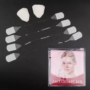 Невидимая лента для похудения лица, наклейка для удаления морщин, наклейки для лица, наклейка для подтяжки глаз, шеи, антивозрастной пластырь, лента для подтяжки лица