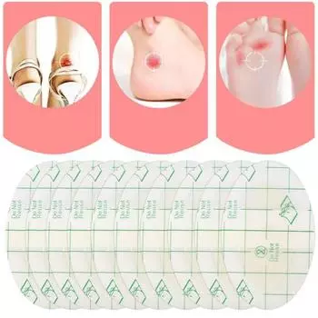 Невидимая наклейка на пятку, противоизносная, водонепроницаемая, сильная вязкость, защитная накладка на пятку, прозрачные тонкие наклейки, уменьшающие трение, наклейка на пятку для 50pcs