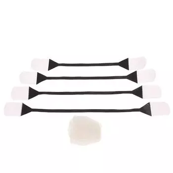 Невидимая повязка для лица, шеи, наклейка для подъема глаз, антивозрастной пластырь, лента для подтяжки лица чёрный