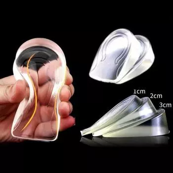 Невидимая силиконовая внутренняя увеличивающая стелька Women s 2CM