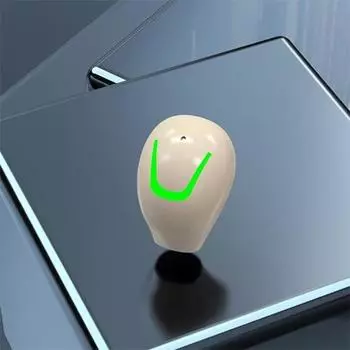 Невидимые беспроводные наушники Mini Bluetooth 5,3, наушники с шумоподавлением, Hi-Fi стерео наушники TWS, спортивная гарнитура с микрофоном