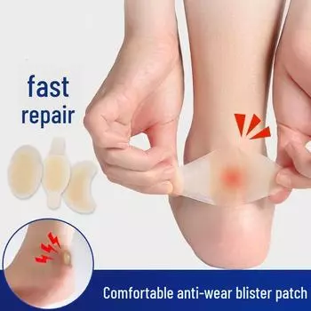 Невидимые гидрогелевые антифрикционные пластыри от мозолей на пятках и пальцах ног для высоких каблуков