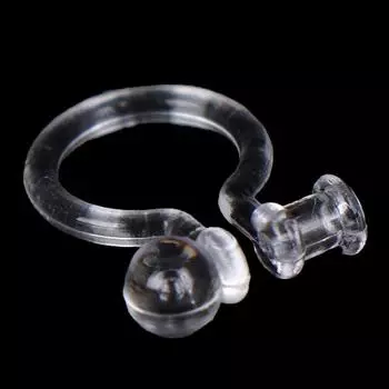 Невидимые конвертеры для клипс для ювелирных изделий в ушах без пирсинга