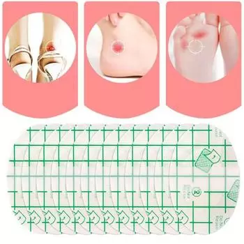 Невидимые накладки на пятки, противоизносные наклейки, водонепроницаемая полиэтиленовая пленка, защитные накладки на пятки, прозрачные наклейки на каблуки для высоких каблуков, защита для ног от пота 20PCS