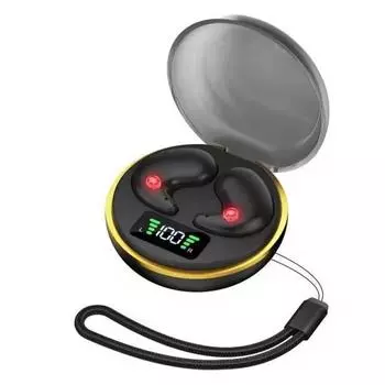 Невидимые наушники для сна Беспроводные наушники Bluetooth 5.3 Активное шумоподавление Водонепроницаемые гарнитуры Стереозвуковые наушники