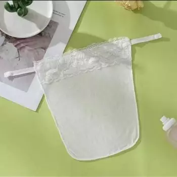 Невидимый кружевной антибликовый топ-труба с прикрытием груди без бретелек, обернутая грудь, мягкая вечеринка белый