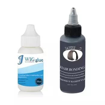 Невидимый кружевной парик, средство для удаления клея, средство для склеивания волос, клей для наращивания волос Glue