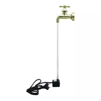 Невидимый плавный излив, лейка, фонтан, плавающая водопроводная вода