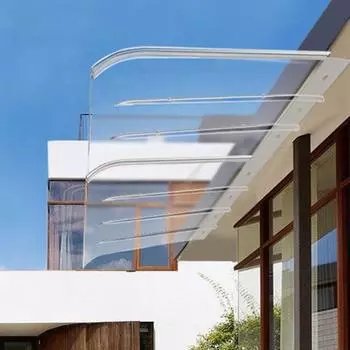 Невидимый тент для входной двери Защита от дождя и снега, солнца, навес для окна, патио, веранда, балкон, карниз, кровля, навес для защиты от дождя B