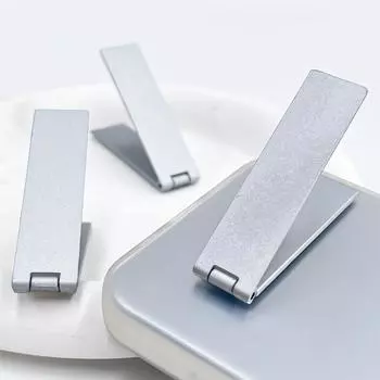 Невидимый ультратонкий магнитный держатель для мобильного телефона, складная подставка из металлического сплава для мобильного телефона, настольный кронштейн для планшета