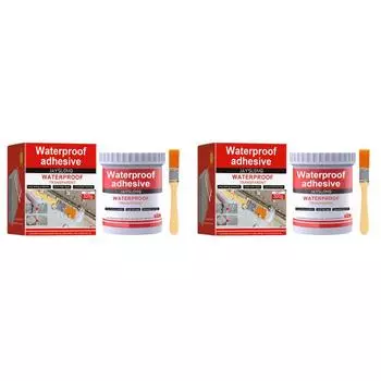 Невидимый водонепроницаемый агент, изоляционный герметик с кисточкой, клей без утечек (300г)
