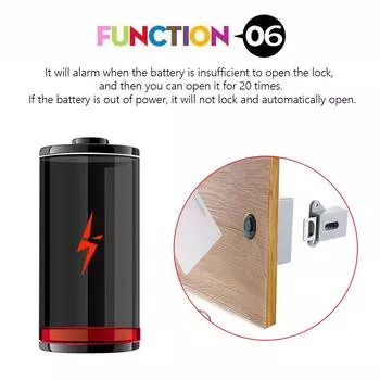 Невидимый замок для шкафа RFID-датчик Умный ящик Безопасность Бесключевые замки для картотечных шкафов Противоугонное устройство серый