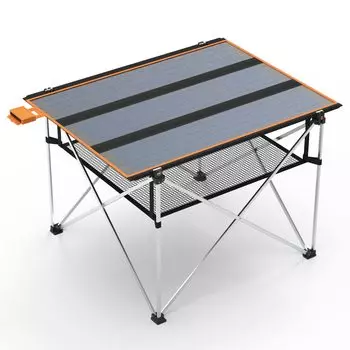 Newie Solar Panel Outdoor Table Складной солнечный стол 60 Вт Легкий Компактный IP65 Водонепроницаемый Пылезащитный Солнечная зарядка Товары для предотвращения стихийных бедствий
