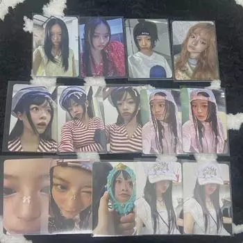 Newjeans Hanni House Sweet Supernatural Popup Store Пакет фотокарточек с поздравлениями ко Дню всех святых 2025 года