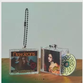 Newjeans Mini Cd Case Keyring Daniel