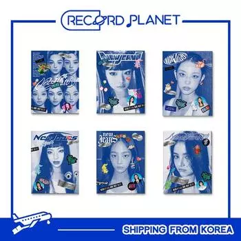 NEWJEANS - NEW JEANS Bluebook Первый дебютный EP