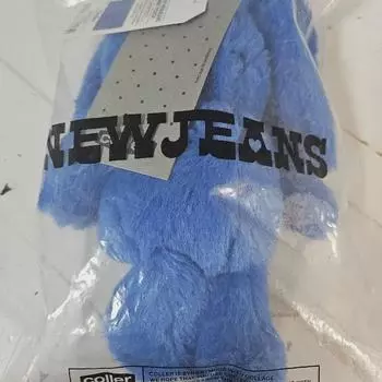 NewJeans Сумка Nj X Collet Rabbit синяя