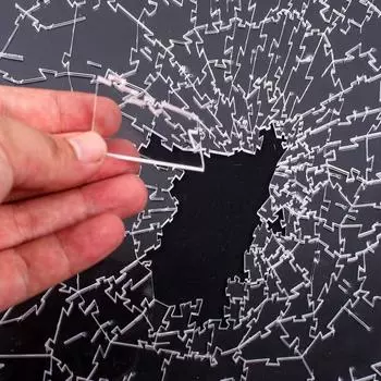 Невозможные игрушки-пазлы, акриловые головоломки с битым стеклом, игрушки для взрослых, головоломка геометрической формы, 10 уровней, подарок для детей