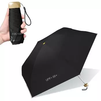 Newseego Складной УФ-защитный уровень Полностью затемняющий тепловой ручной светильник для солнечной или дождливой погоды Ультра УФ-солнечная вода Удобно для поездок на работу в черный цвет чёрный