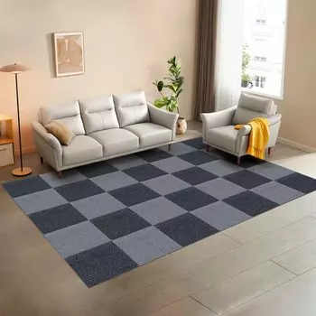 Newthoughts Joint Mat Suction Mat Tile Heat Machine DIY Доступно Серый Свет [30x30 см*40 шт.] Коврик, Нескользящий, Незаворачивающийся Ковер, Нескользящий,