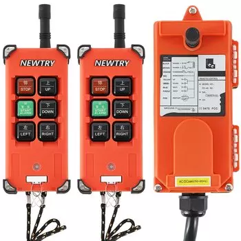 NEWTRY беспроводной пульт дистанционного управления краном, управление, контроль, коммерческий, промышленный, передатчик2 + приемник1 F21-4S (220V)