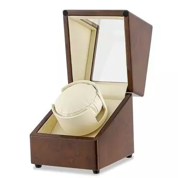 NEWTRY Подзаводная машинка для часов Подзаводчик для часов Деревянный рояль Краска Автоматический механический подзавод часов Шейкер для часов Настольный шейкер Механический подзавод часов Шкатулка для часов