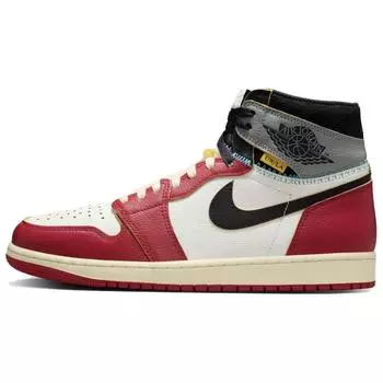 NewUnion x Jordan Air Jordan 1 Retro High Унисекс Баскетбольные Кроссовки Комфортные Прочные Нескользящие Издание 2025 HV8563-600 36