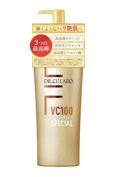 NewVC 100 Essence Lotion EX Special 285 мл Содержит 2 типа высокопроникающего витамина С, высокопроникающую гиалуроновую кислоту и ниацинамид тройной