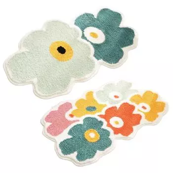 Невыцветающий напольный коврик Нескользящий Современный быстросохнущий кухонный 50x80cm A