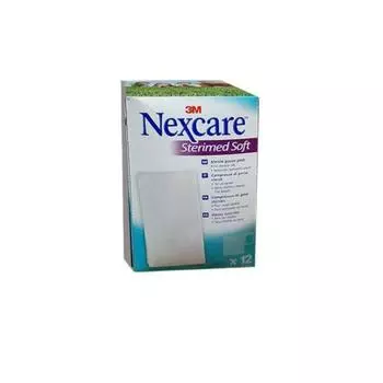 NexCare 3m Sterimed Мягкая марлевая повязка стерильная 36x40см 12U