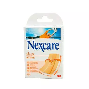 Nexcare Active Strips 5 полосок 10x6 см