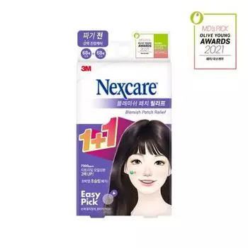 NEXCARE Easy Pick Blemish Patch Relief Double Special (68 листов + 68 листов) Blemish Patch Relief 68 sheets 1+1