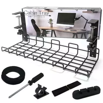 NEXUS SPITZE 2way Cable Log Cable Rack Может быть установлен до 5 см лицом внутрь без сверления L черный толстый, наружу, требуется, размер, 38 см, чёрный