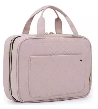 NEYORIKA дорожная сумка подвесная косметичка туалетные принадлежности дорожная косметичка водонепроницаемая легкая с крючком (розовый)