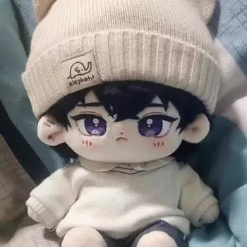 Незаконченный инцидент: Кукла Лу из хлопка 20 см, мальчик с костями, голая детская кукла, одежда для мужчин, подарок на день рождения