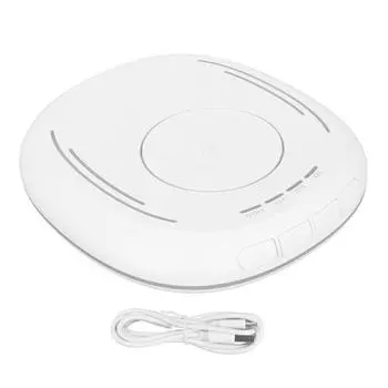 Незаметный движок для мыши, регулируемое время, Plug and Play, бесшумный автоматический движок для мыши со светодиодным дисплеем белый