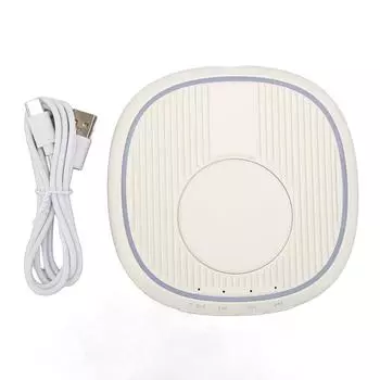 Незаметный движок для мыши с регулируемым таймером, светодиодный индикатор USB C Slim Quiet Ultra Slim Mouse белый