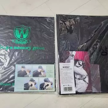 Незаписанная любовная связь Mifilgo Binder Green Jeon Sang Monly Binder