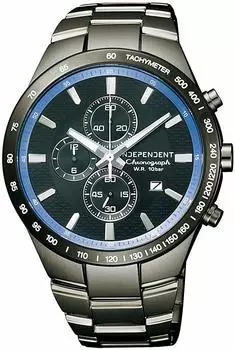 Независимые часы хронограф INDEPENDENT черные BA2-091-51